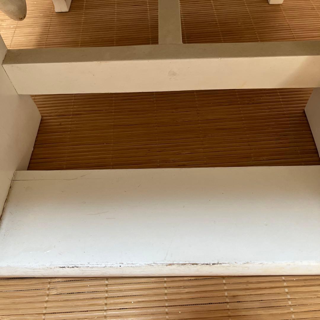 【Pink Love 】★希少　ホワイトラタン　ハート♡チェスト