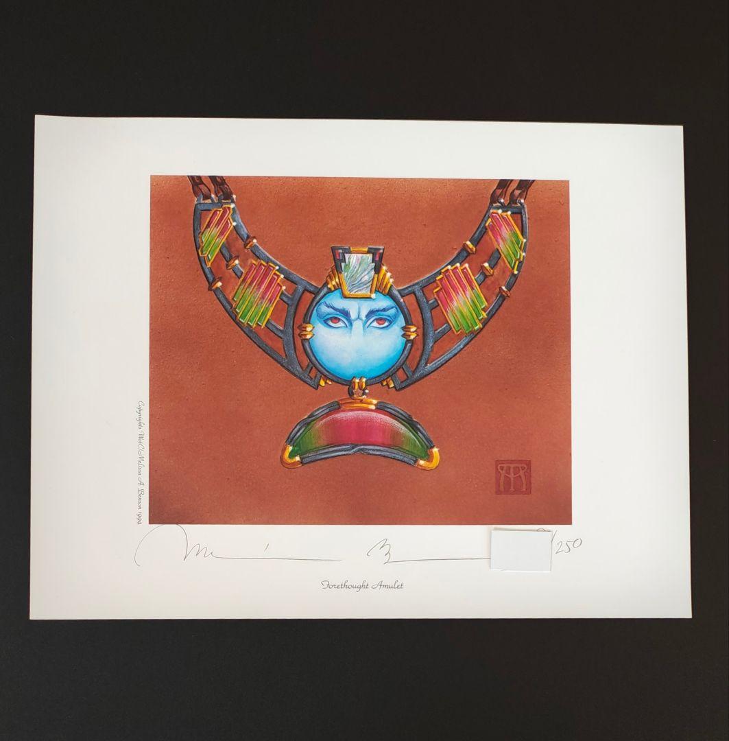 直筆サイン入りアートプリント　 シヴ山のドラゴン 　他４枚　セット　MTG