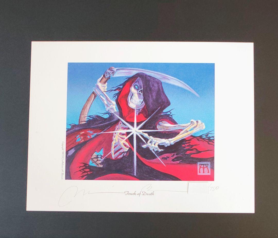 直筆サイン入りアートプリント　 シヴ山のドラゴン 　他４枚　セット　MTG