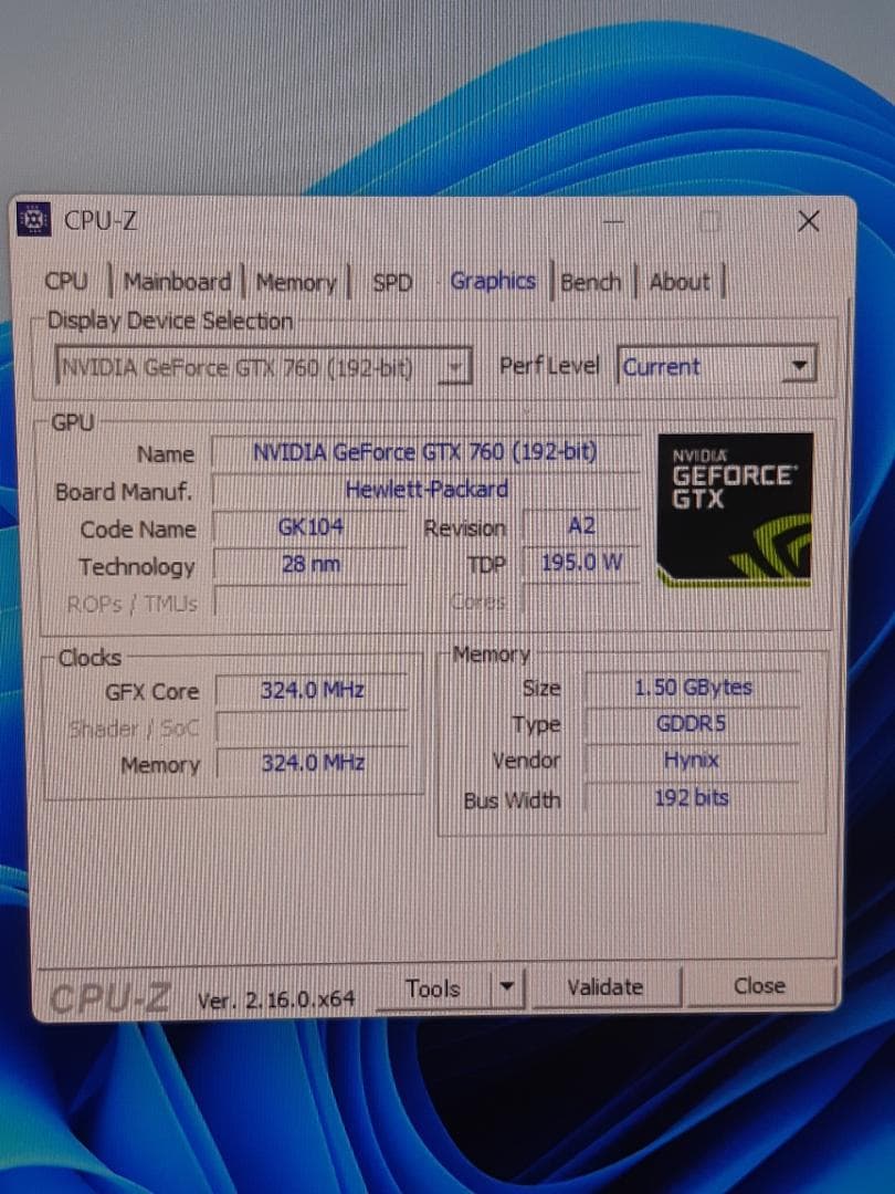 自作PC　RYZEN5 2600・16GB・256GB・GTX760・WIN11
