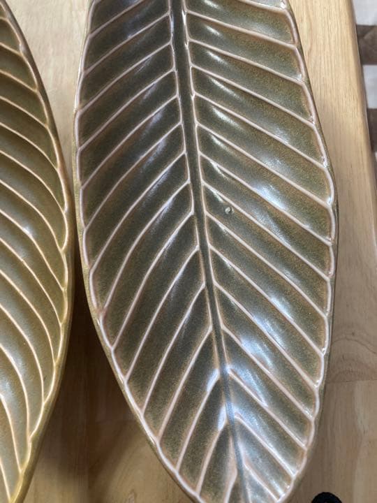 リーフ皿　22枚セット　Leaf Plate 昭和レトロ