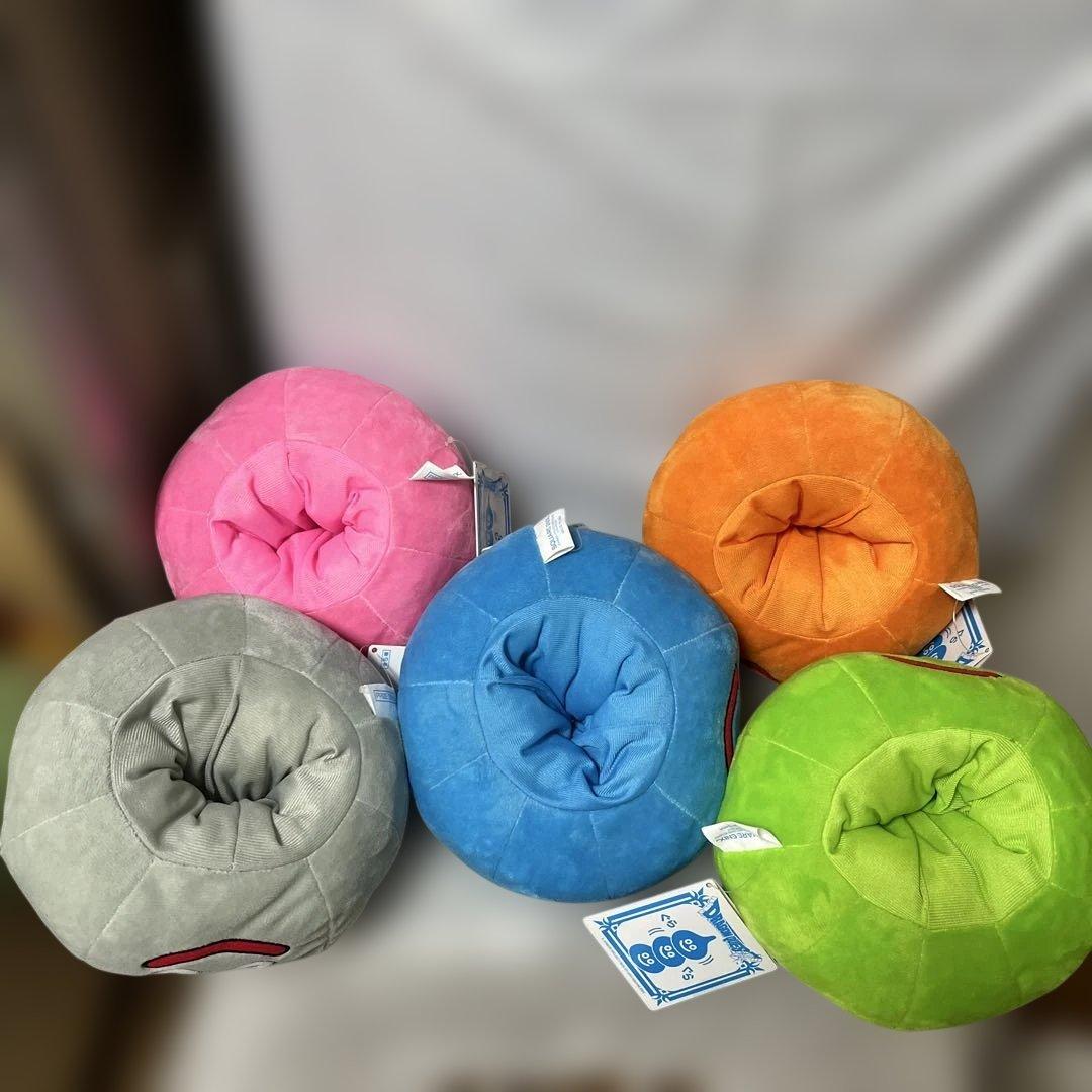 ドラゴンクエスト かさなるぬいぐるみ ～カラフルスライム登場編～ 全5種セット