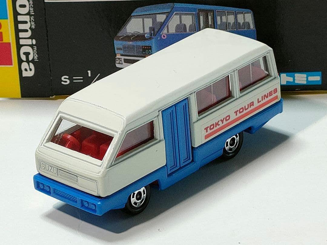 黒箱トミカ 37　ローデッカーデマンドバス　美品　日本製　デッドストック