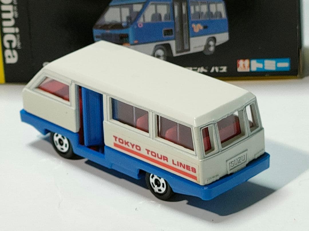 黒箱トミカ 37　ローデッカーデマンドバス　美品　日本製　デッドストック