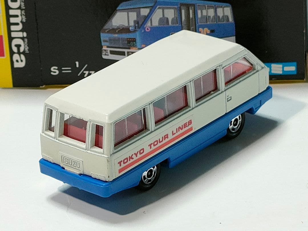 黒箱トミカ 37　ローデッカーデマンドバス　美品　日本製　デッドストック