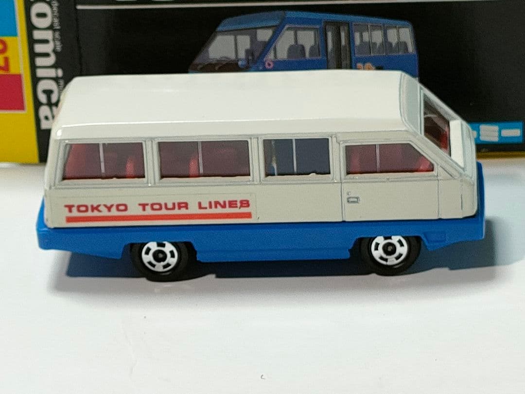 黒箱トミカ 37　ローデッカーデマンドバス　美品　日本製　デッドストック