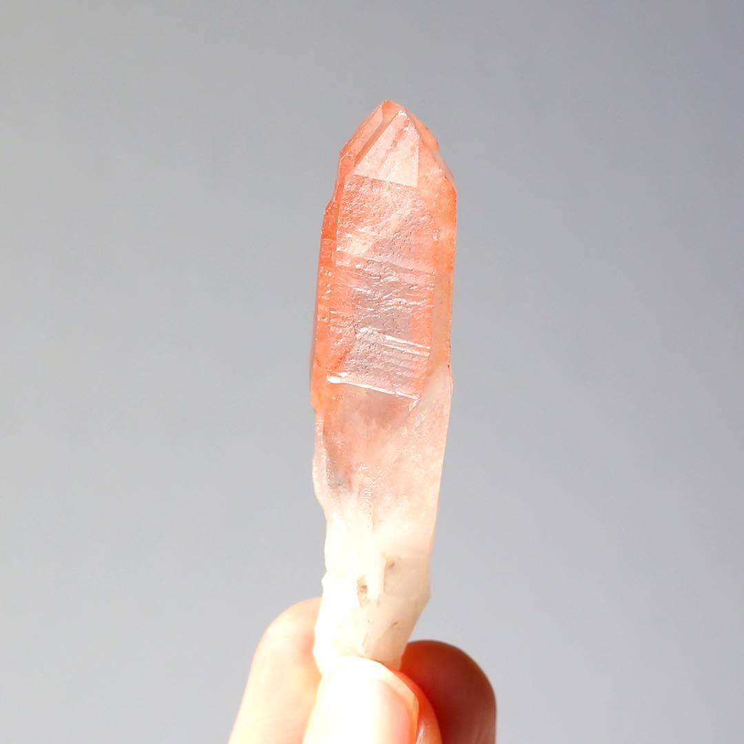 ソウルメイトツイン ディープピンクレムリアンシード 天然石 水晶 鉱物 クォーツ