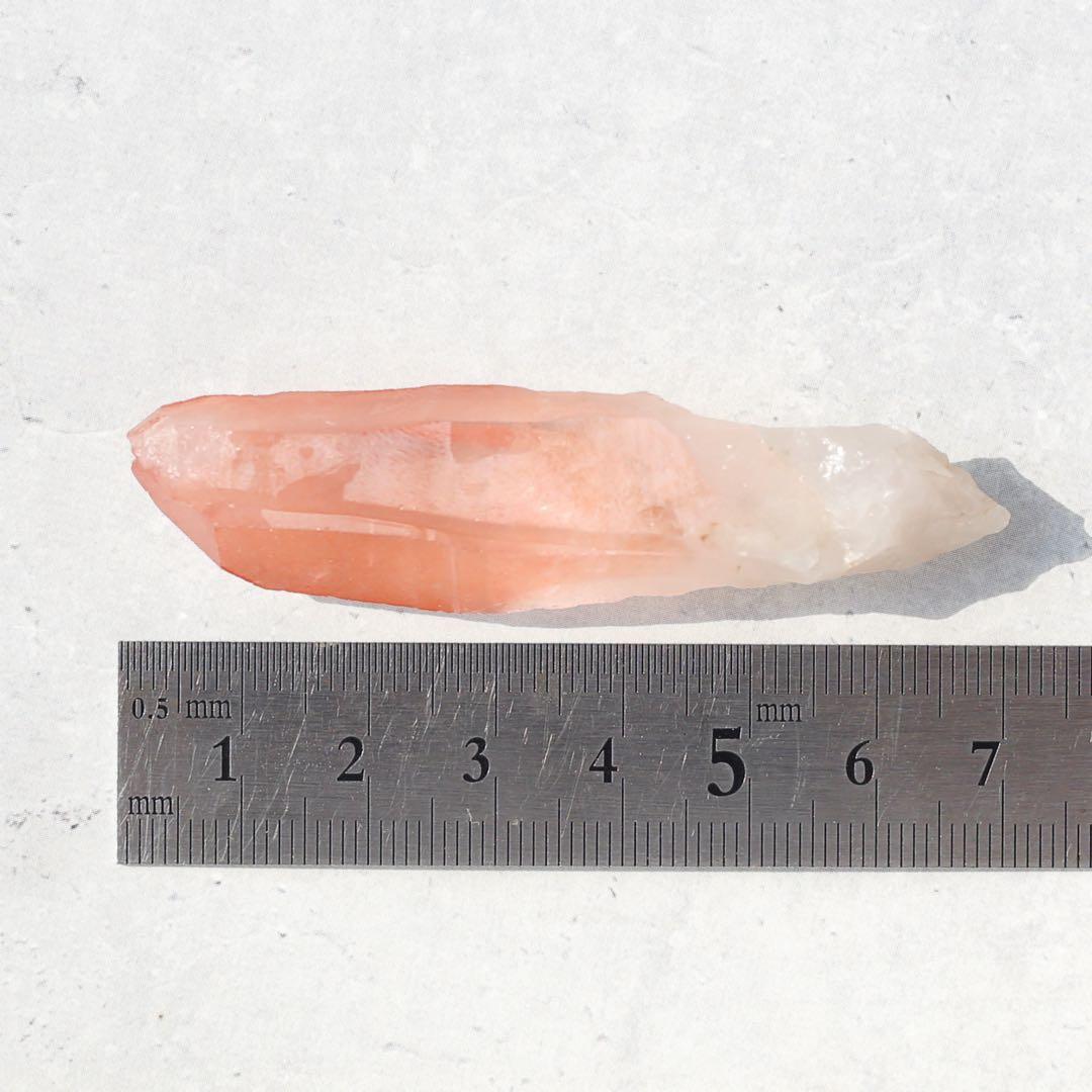 ソウルメイトツイン ディープピンクレムリアンシード 天然石 水晶 鉱物 クォーツ