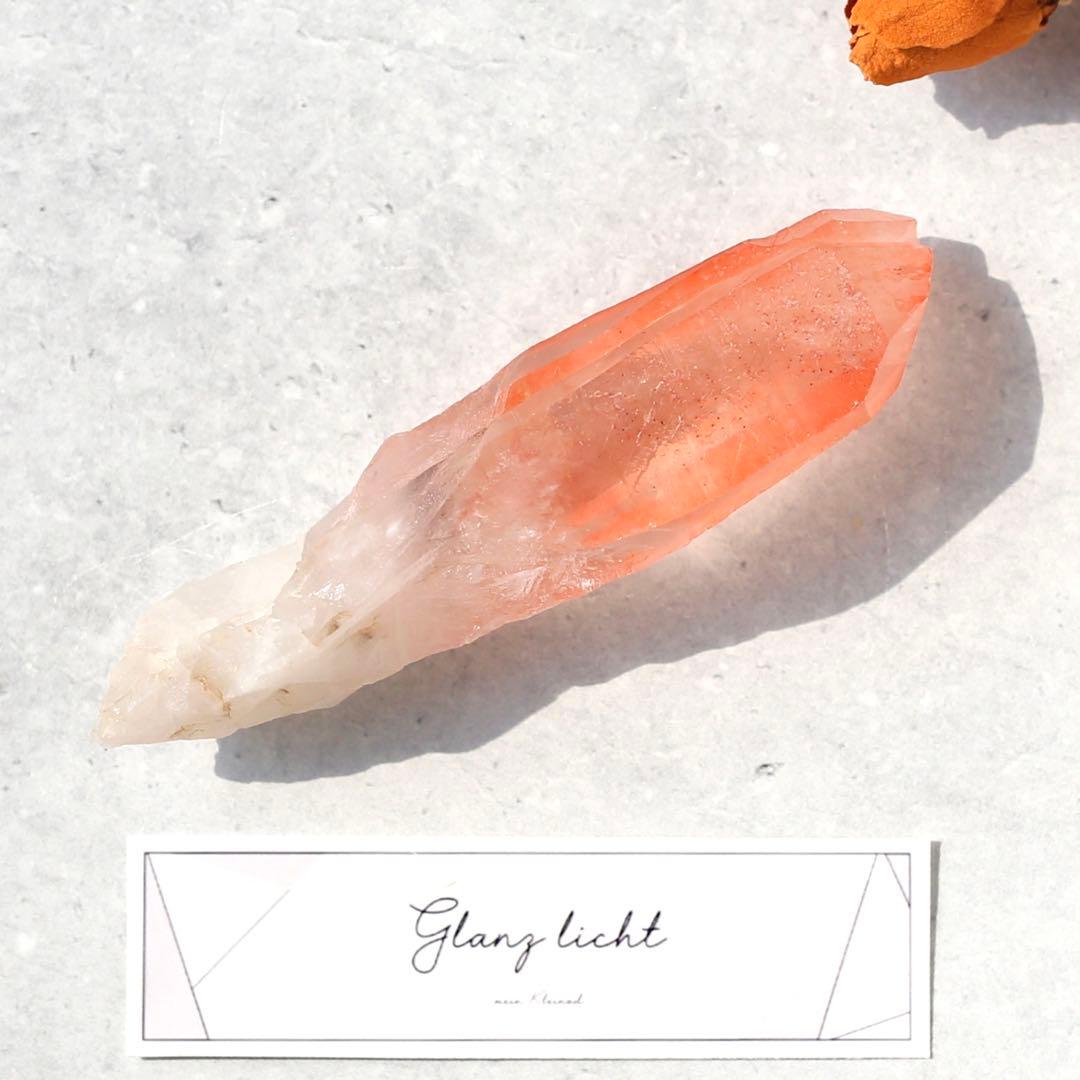 ソウルメイトツイン ディープピンクレムリアンシード 天然石 水晶 鉱物 クォーツ