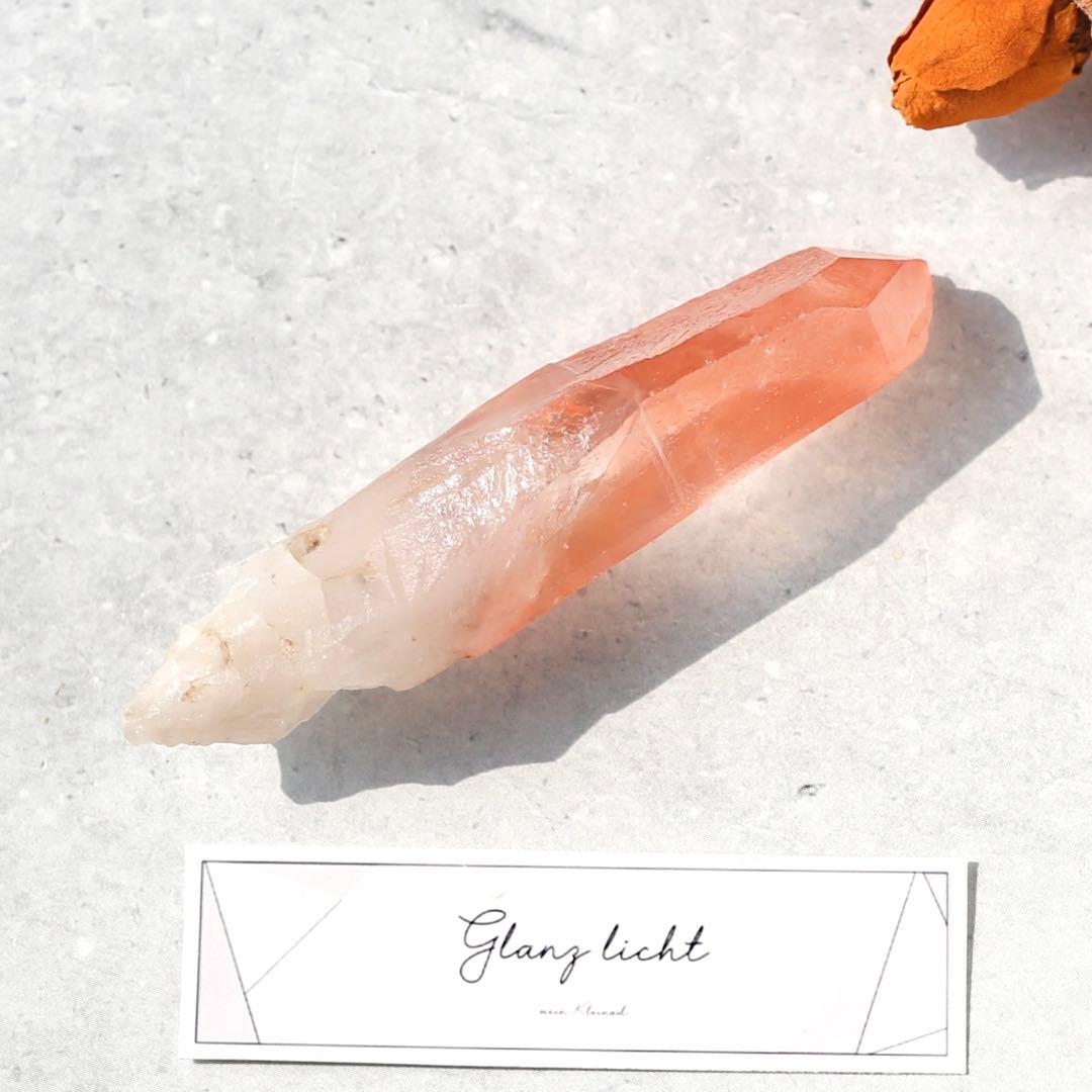 ソウルメイトツイン ディープピンクレムリアンシード 天然石 水晶 鉱物 クォーツ