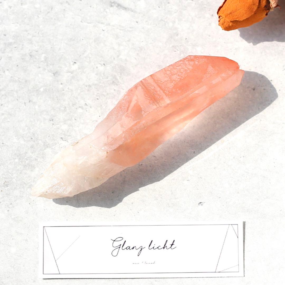 ソウルメイトツイン ディープピンクレムリアンシード 天然石 水晶 鉱物 クォーツ