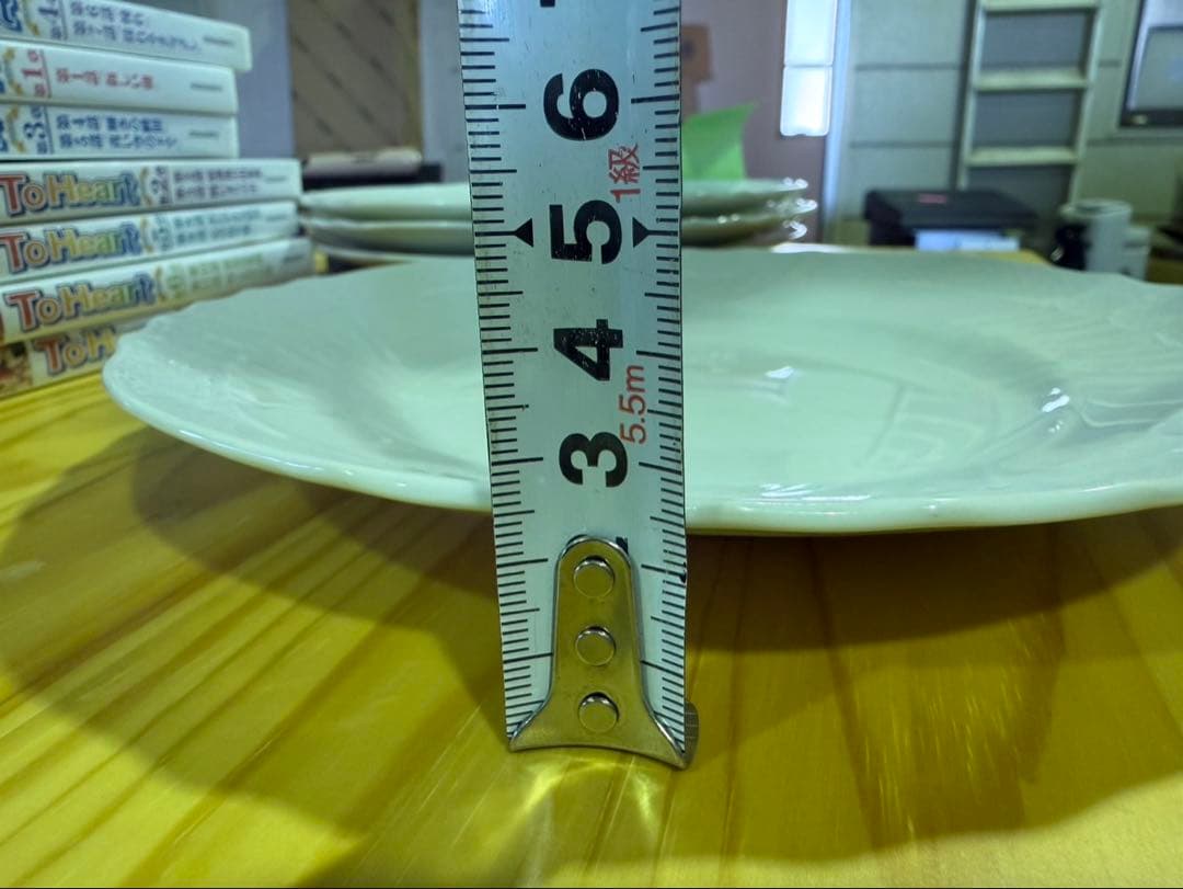 k549 ジノリ　日用品　食器　平皿　ホワイト食器ベッキオホワイト 22センチ