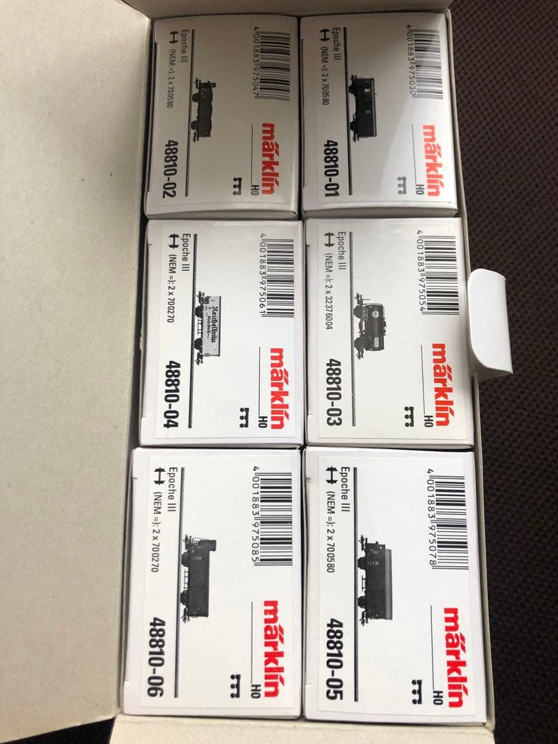 鉄道模型　メルクリン ドイツ　貨車6両セット　48810