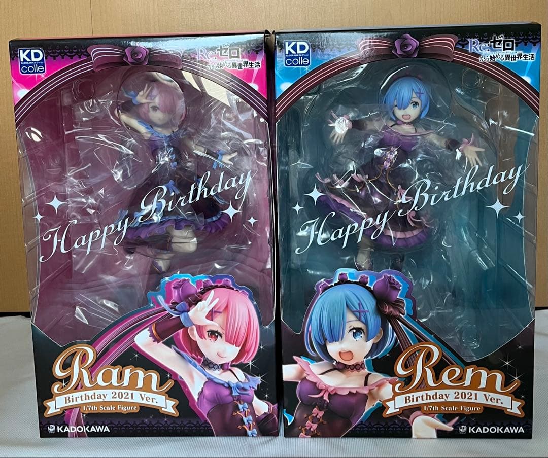 Re:ゼロから始める異世界生活 ラム レム 生誕祭 2021 フィギュア リゼロ