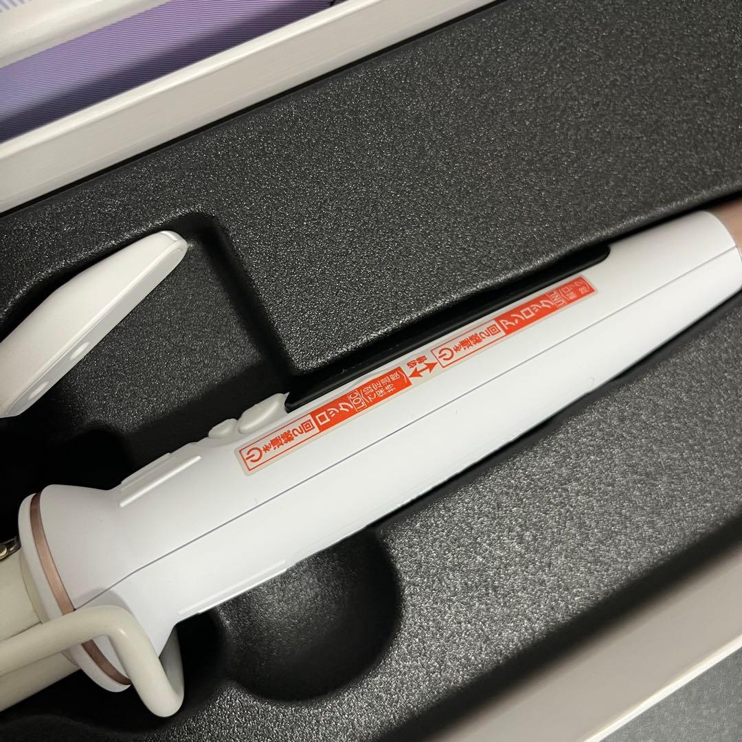 クレイツイオン ELEMEA CURL カールアイロン ホワイト 26mm 美品