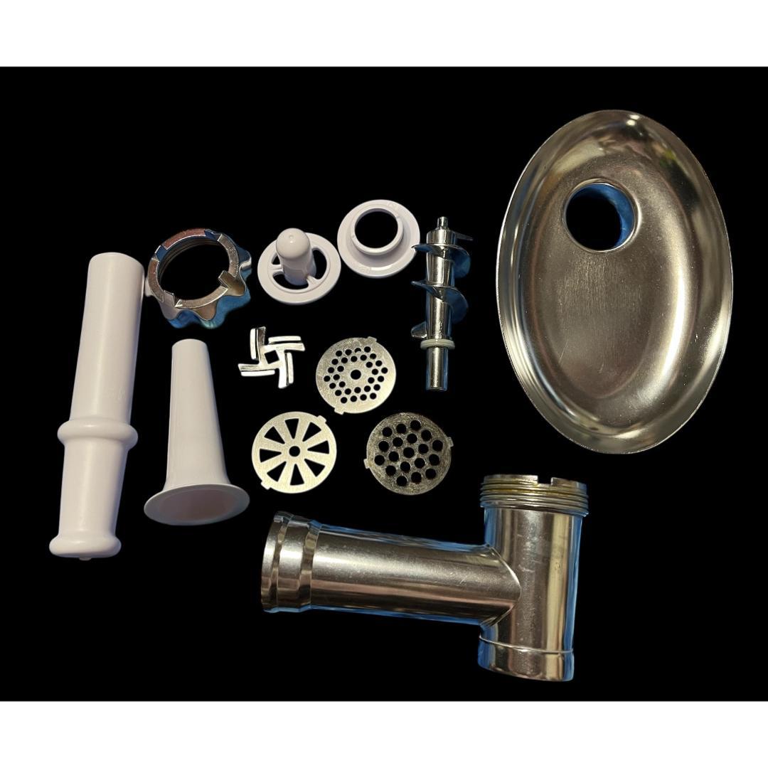 電動ミンサー ミンチ機 肉挽き器 110V 3種類カット ミートグラインダー