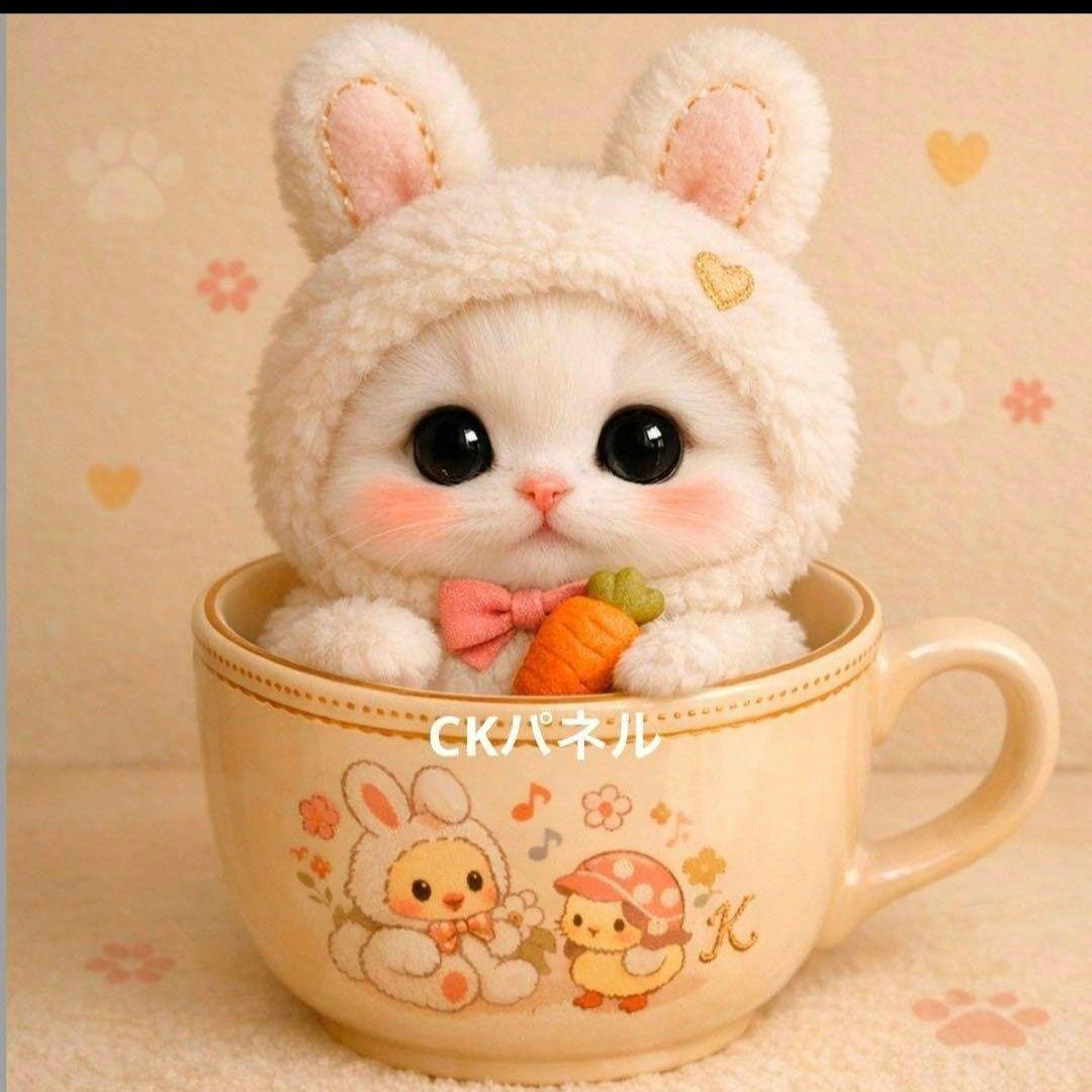 可愛いダックスパネル生地　ハンドメイド