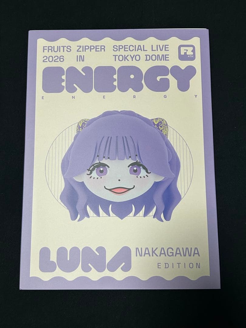 FRUITS ZIPPER SPECIAL LIVE写真集 仲川瑠夏表紙ver