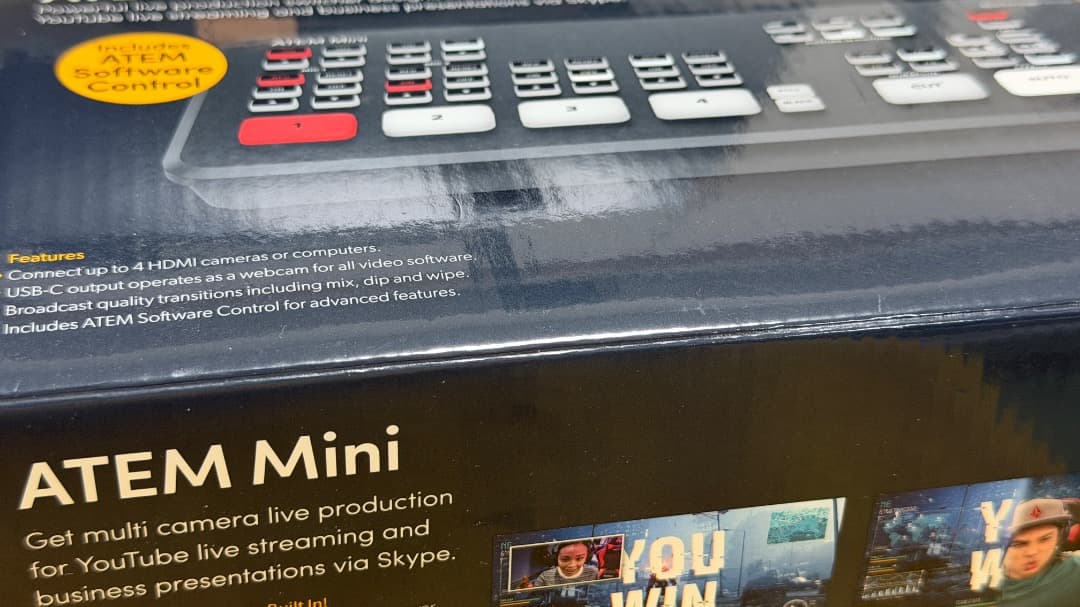分配器・切替器 Blackmagic Design ATEM Mini