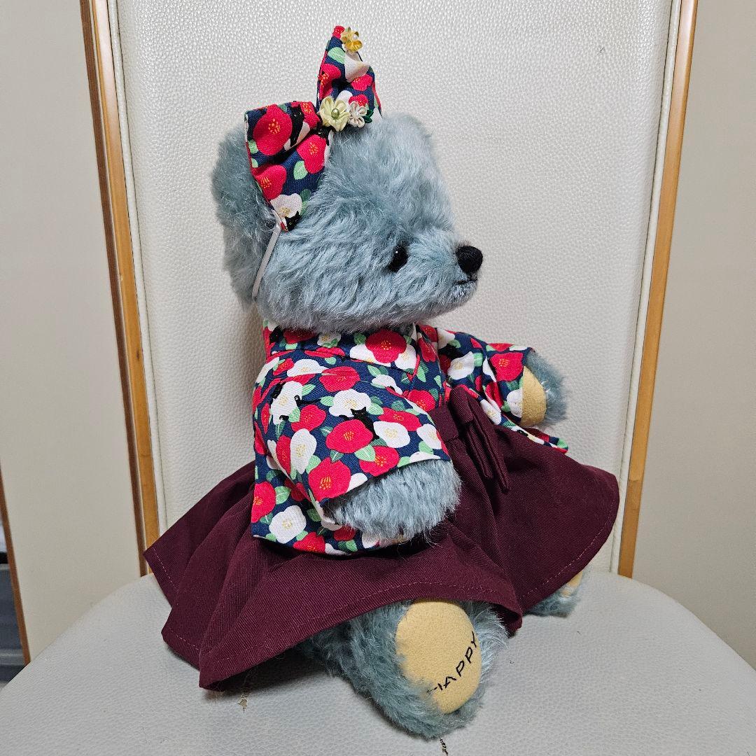 funifuni おおたけあやこ先生作 袴姿のテディベア