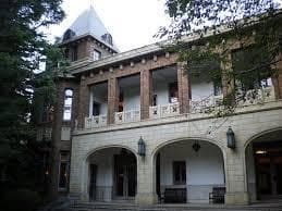 昭和レトロ洋館「旧前田家本邸」　着色模型