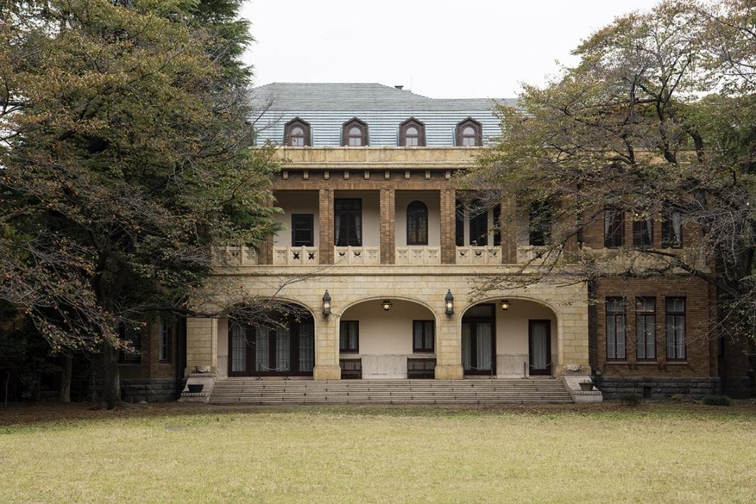 昭和レトロ洋館「旧前田家本邸」　着色模型