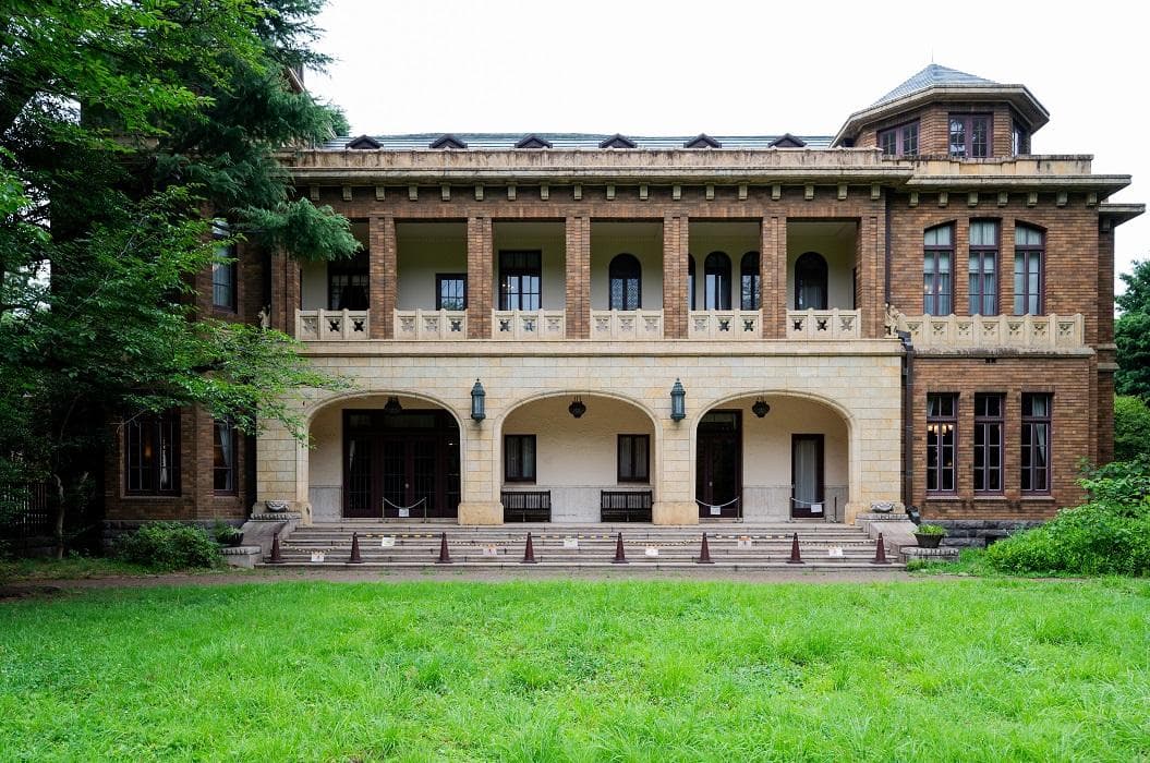 昭和レトロ洋館「旧前田家本邸」　着色模型