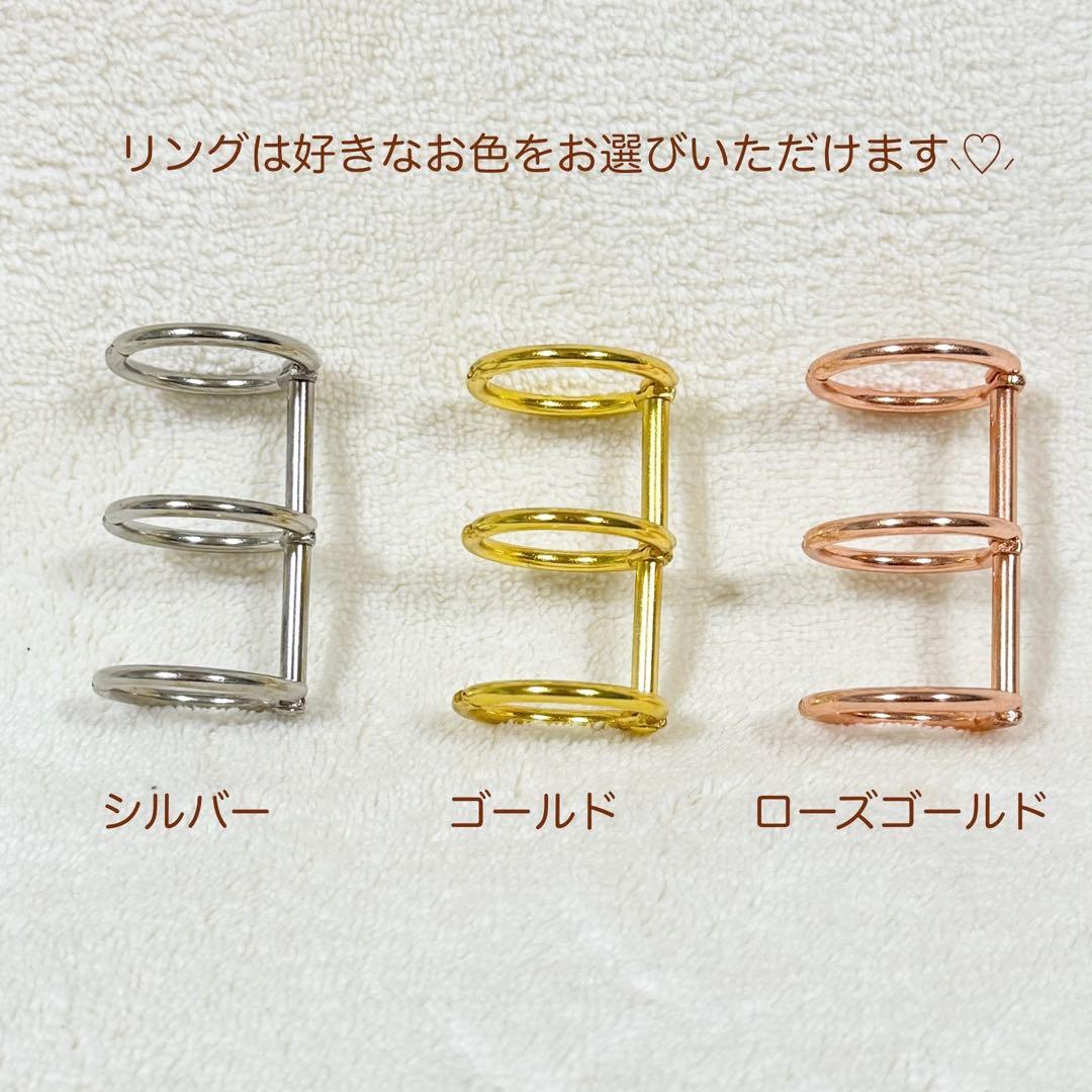 【おみかん。】レジンバインダーNo.31 A6 saving バインダー