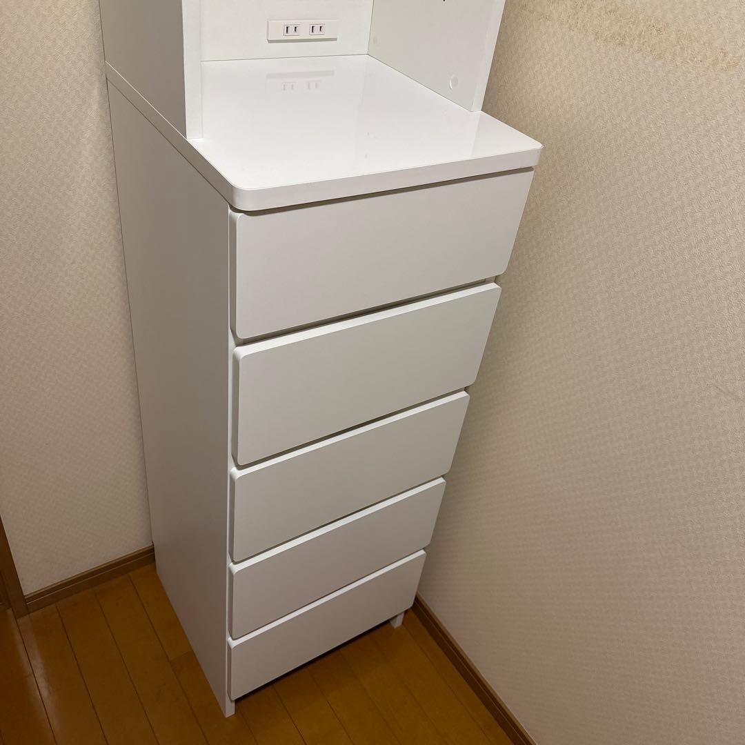 〇ベルメゾン 角に丸みをつけたサニタリーキャビネット 千趣会