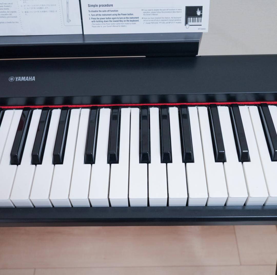 ヤマハ YAMAHA piaggero NP-31S 電子ピアノ 説明書付き美品