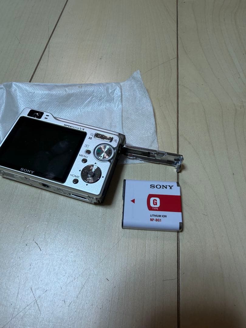 SONY Cyber-shot DSC-W80 カメラ動作確認済み