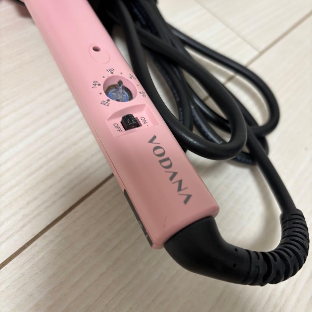 VODANA カールヘアアイロン ピンク　40mm