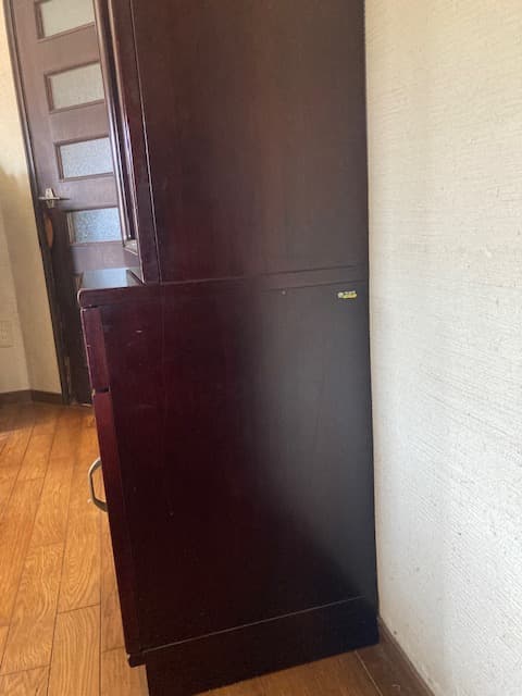オールドカリモク　スリムカップボード特別バーゲンセール