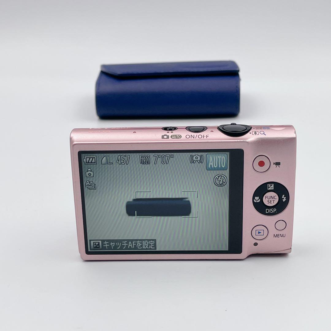 Canon IXY 220F コンパクト デジタルカメラ　ピンク　SDカード付