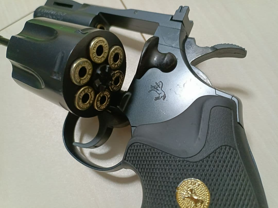 【ジャンク】東京マルイ ガスリボルバー「コルトパイソン」2.5インチ