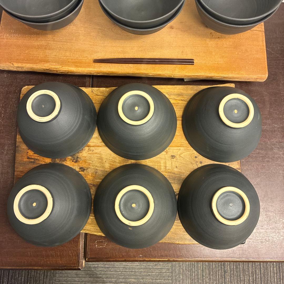 新品　陶器　陶芸作家　うどん鉢12個 720