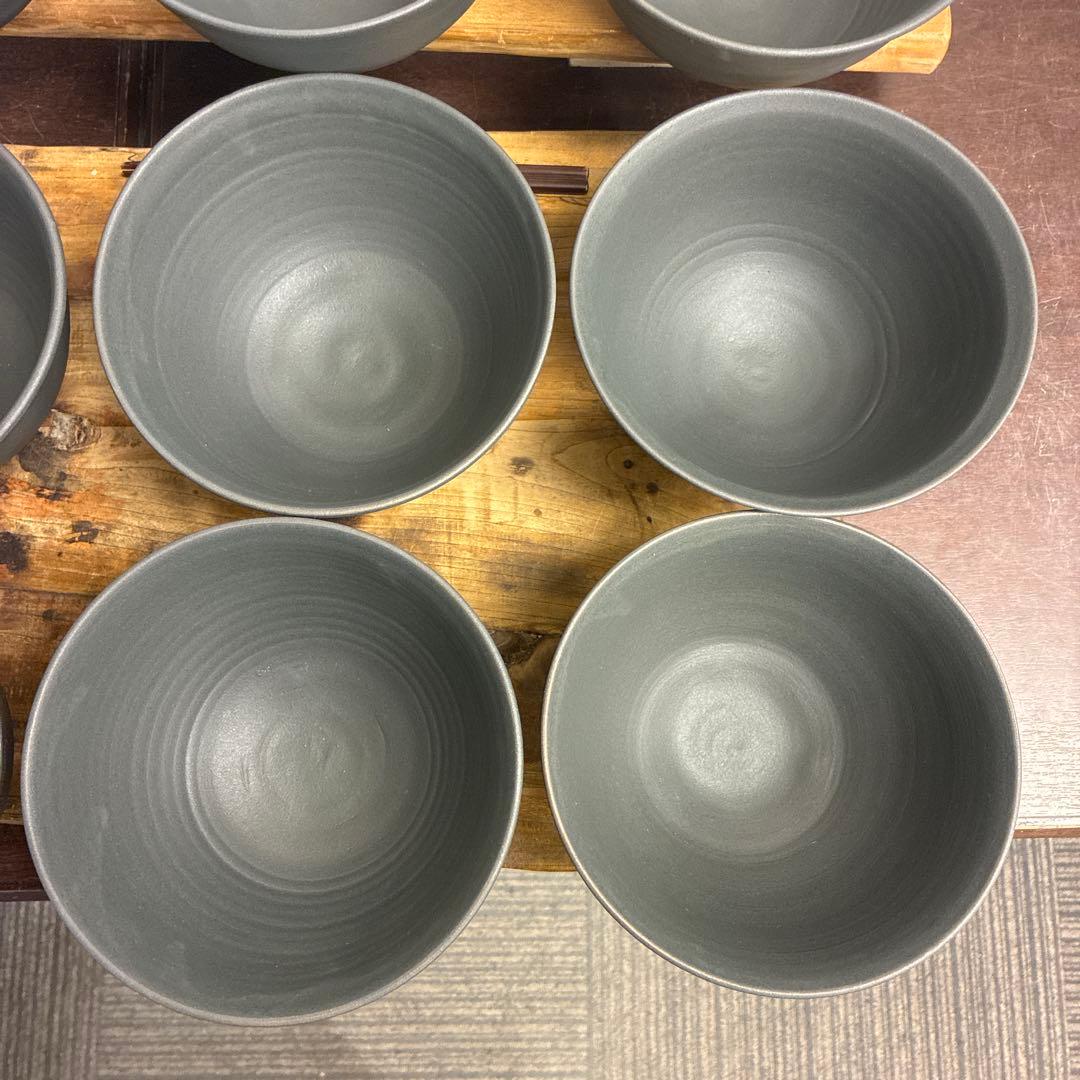 新品　陶器　陶芸作家　うどん鉢12個 720