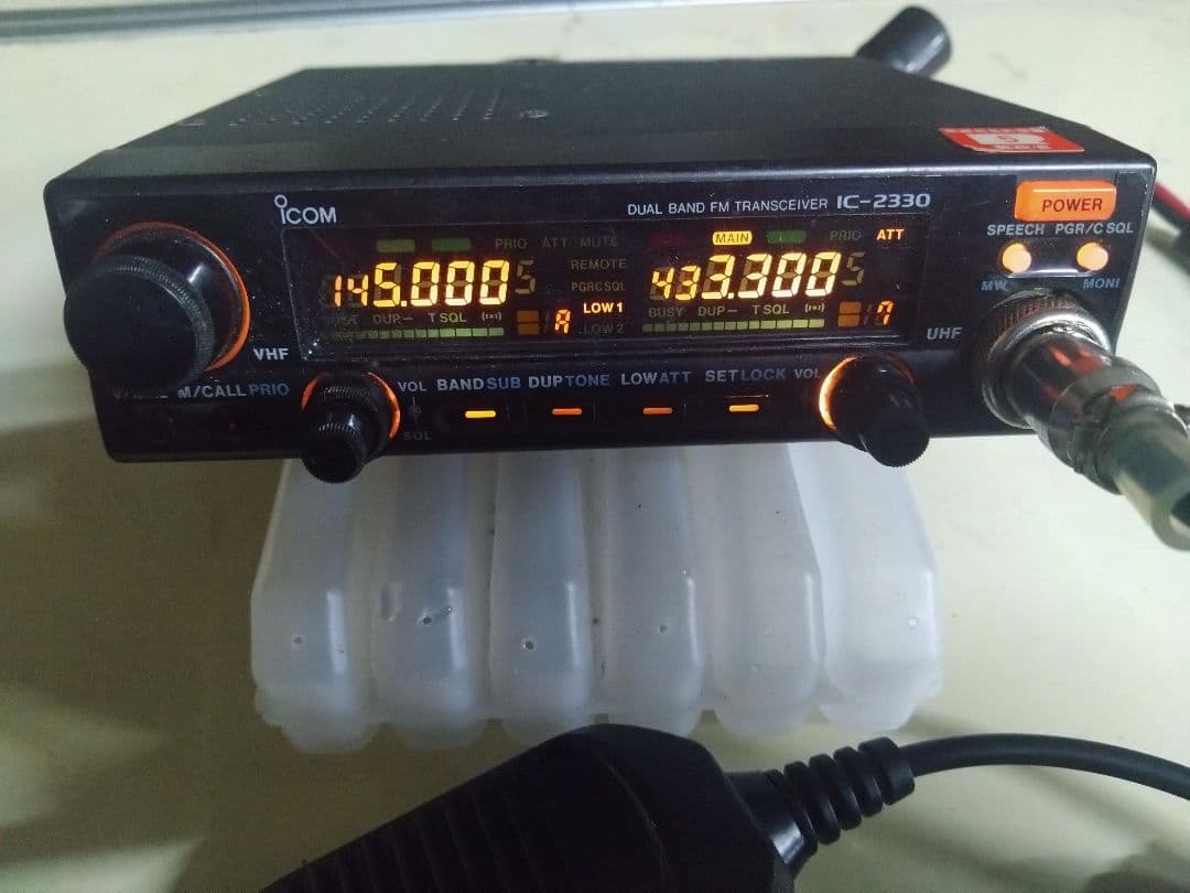 IC-2330 デュアルバンドFMトランシーバー　アマチュア無線