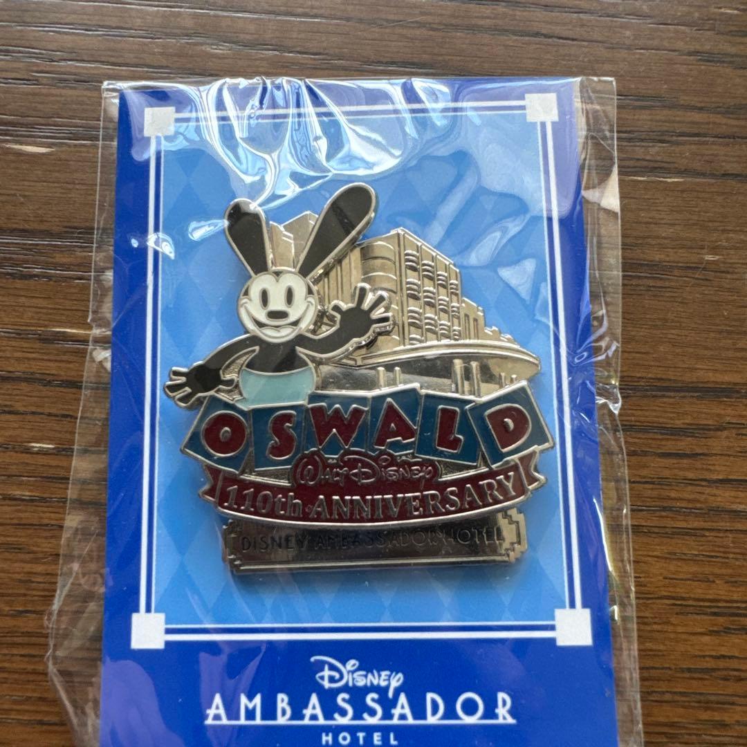 オズワルド ディズニーアンバサダーホテル ピンバッジ