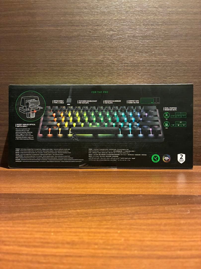 【新品未開封】Razer HUNTSMAN V3 PRO MINI保証書付