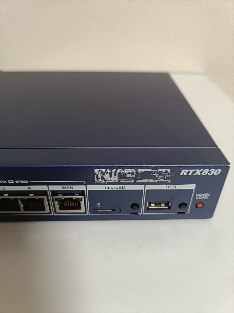 YAMAHA RTX830 有線LANルーター　中古