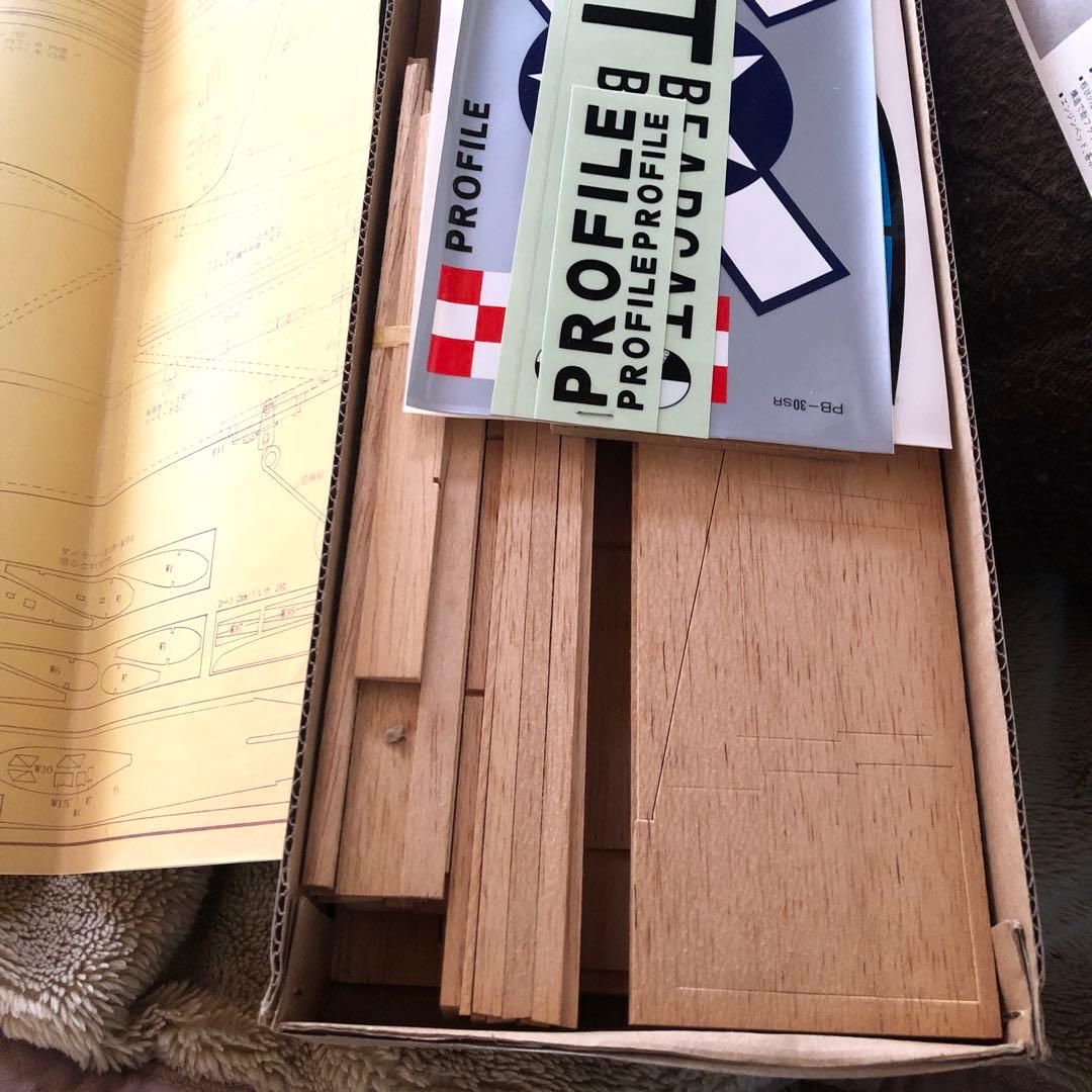 ラジコン飛行機バルサキット　プロフィールBEAR CAT-30SR