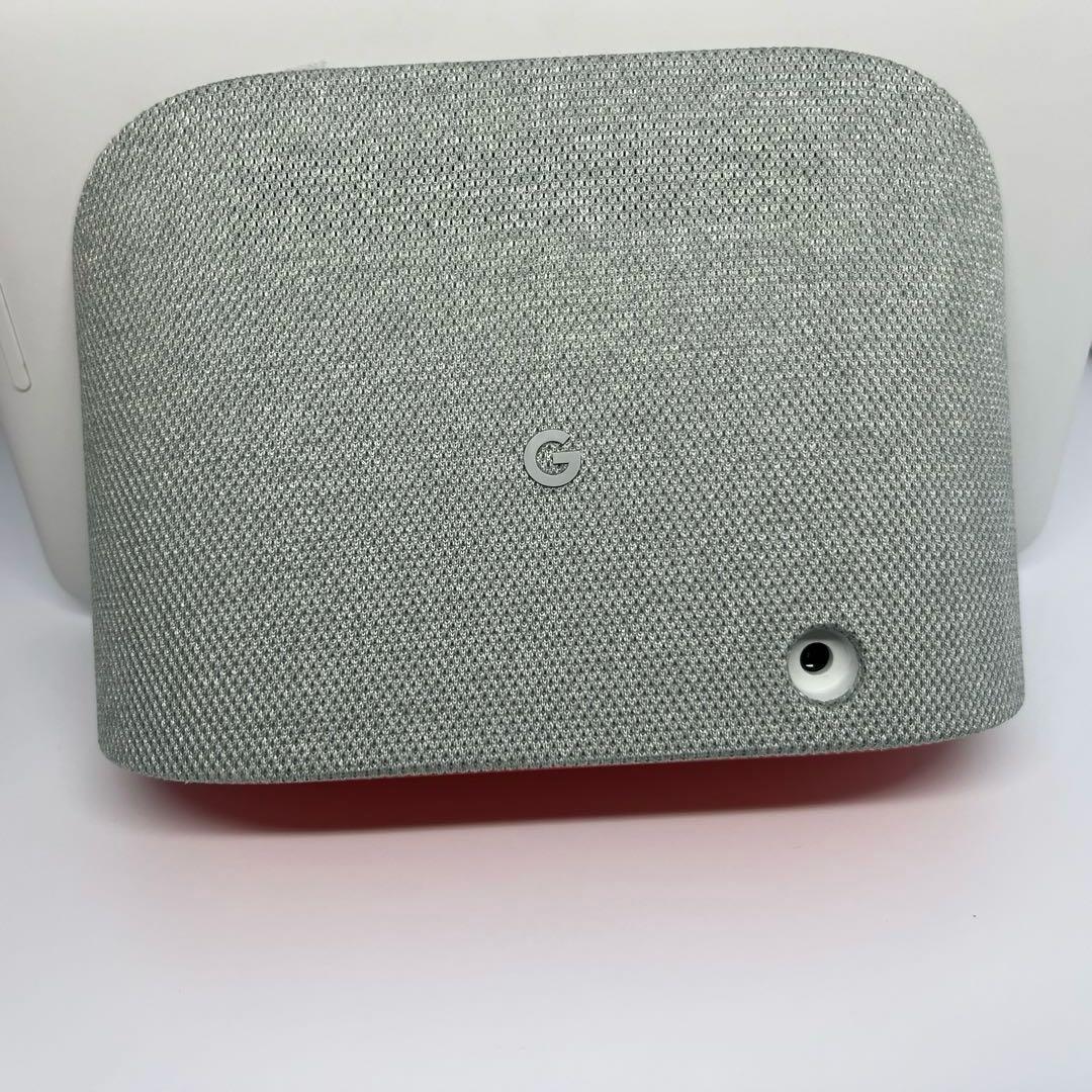 Google Nest Hub ホワイト 本体と電源アダプター