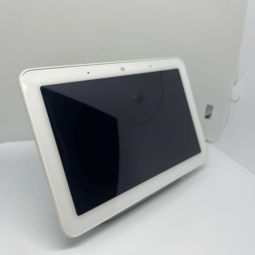 Google Nest Hub ホワイト 本体と電源アダプター