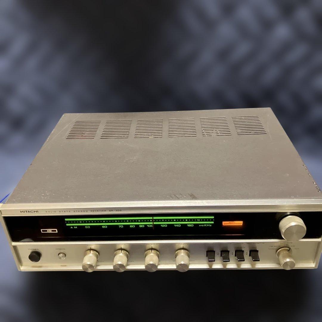 【弥生特価】《完動品》『超貴重』日立ステレオ AM/FMレシーバーSR-300