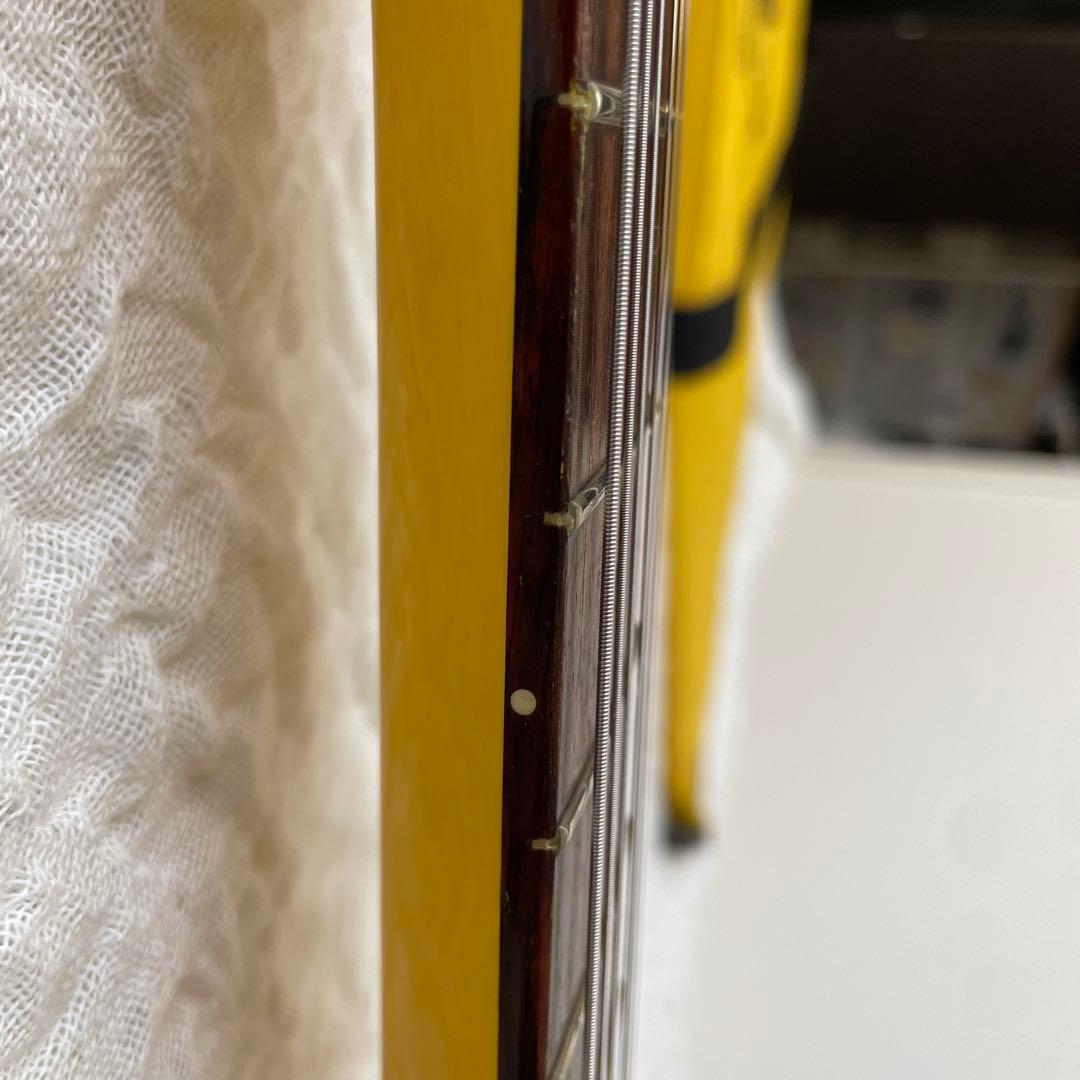 【希少】Burny YH-JR hideイエローハートjrミニギター