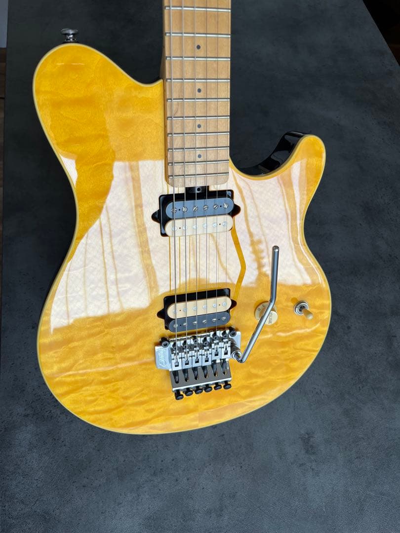 ギター Sterling by Music Man AX40 Trans Gold