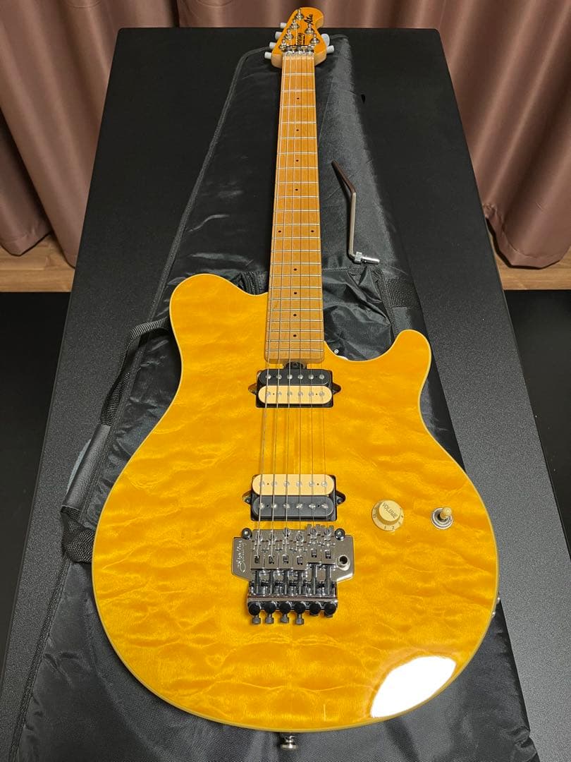 ギター Sterling by Music Man AX40 Trans Gold