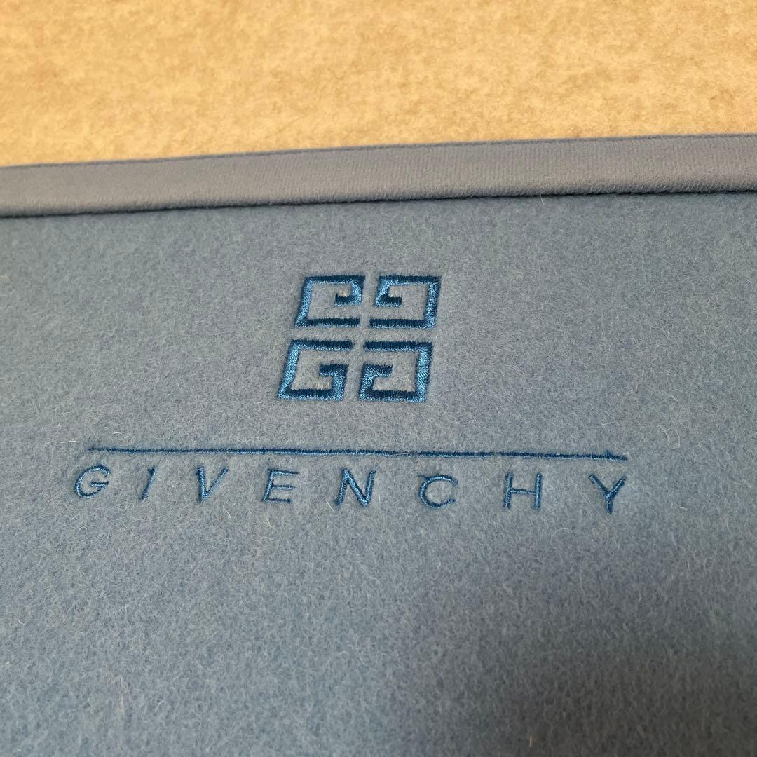 【新品・未使用】ジバンシー GIVENCHY カシミヤ入り純毛 毛布