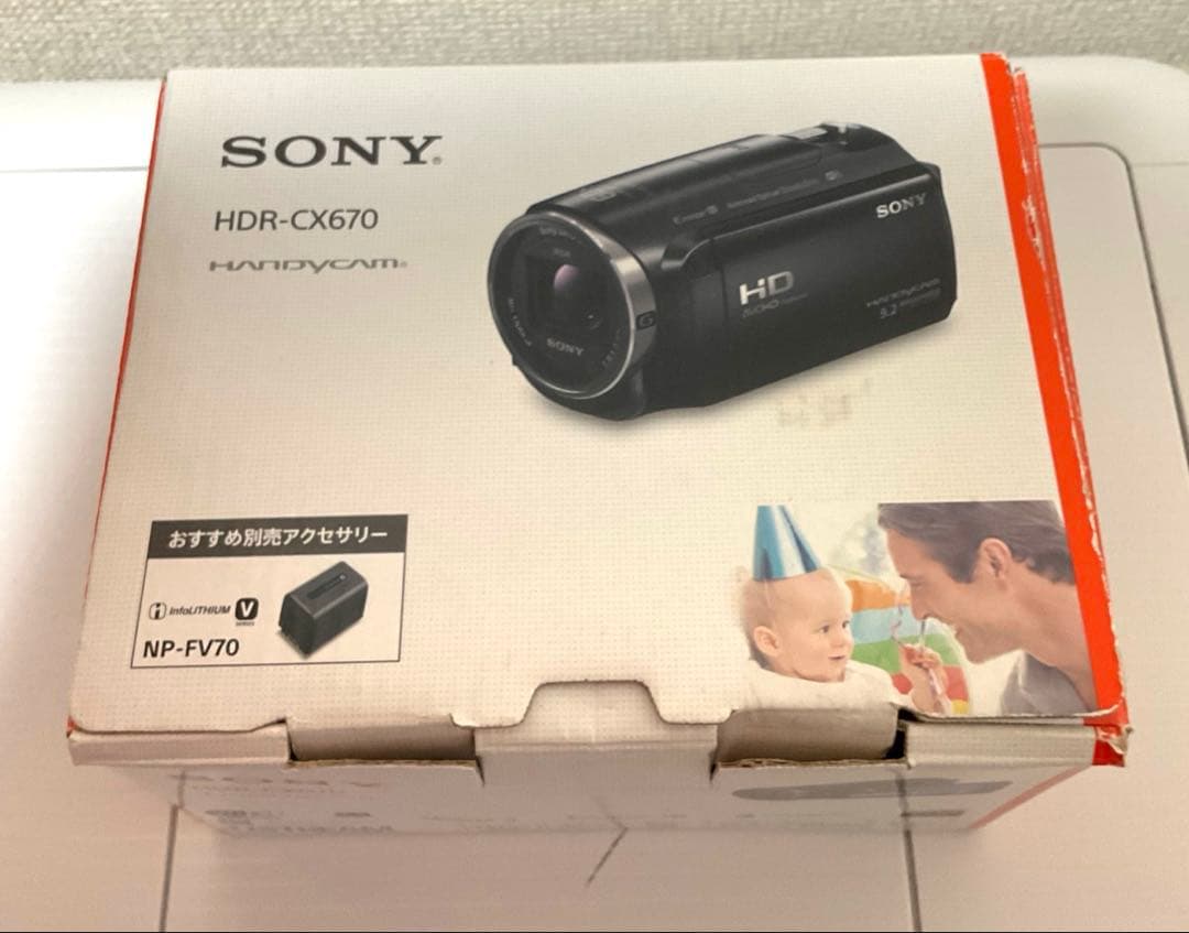 SONY ソニー HDR-CX670 デジタルビデオカメラ 付属品あり